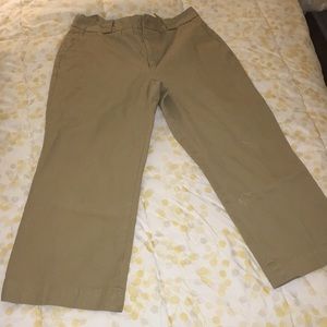 Gap wide leg capris